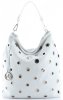 Kožené kabelka shopper bag Vittoria Gotti bílá V3077Z